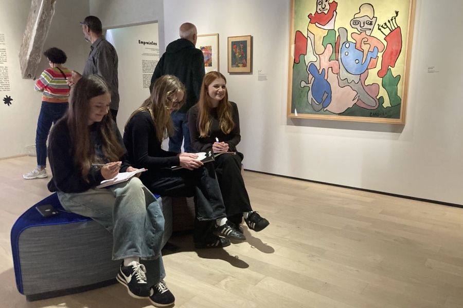 Sortie pédagogique au musée d'Art moderne de Fontevraud