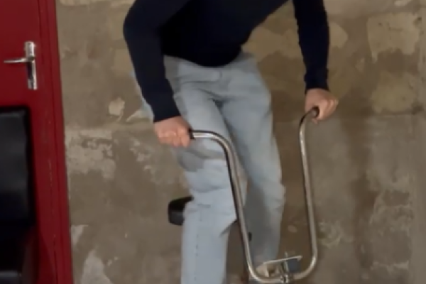 Un projet écolo qui avance ! Vélo chargeur de batterie.